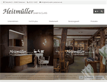 Tablet Screenshot of heitmueller-pattensen.de